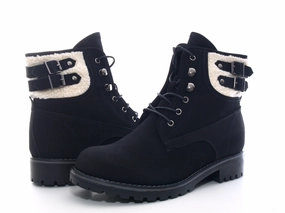 Muck Boots Ankle Boots Damen Stiefeletten Outdoor Winterboots Warm gefttert Black # 446