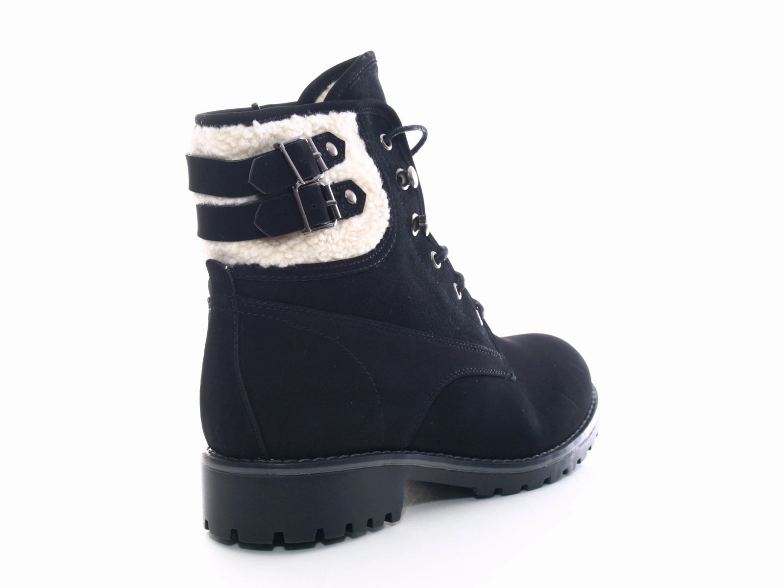 Muckster 2 Ankle Boots Damen Stiefeletten Outdoor Winterboots Warm gefttert Black # 446