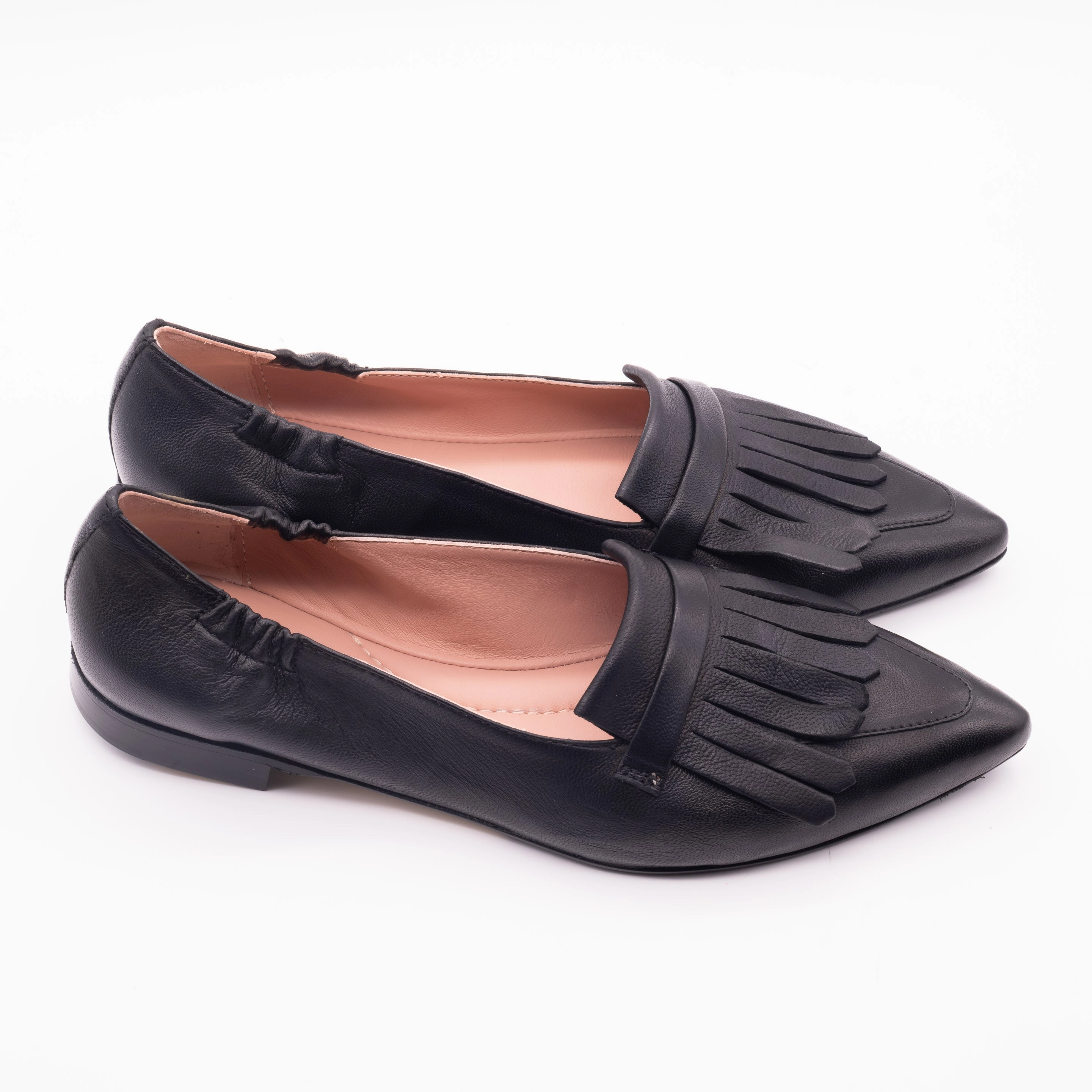 Blundstone Loafers Ballerina Glattleder Schwarz