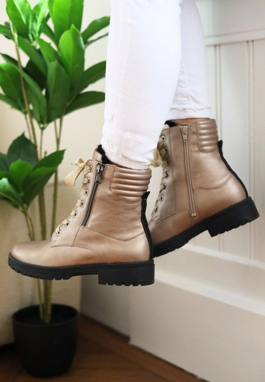 Hub Chuckie Ankle Boots hochklassige Stiefelette Softnappaleder
