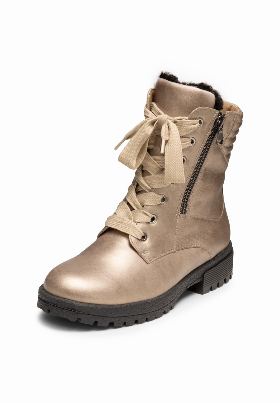 hochklassige Stiefelette Softnappaleder Seude Ankle Boots Ireland