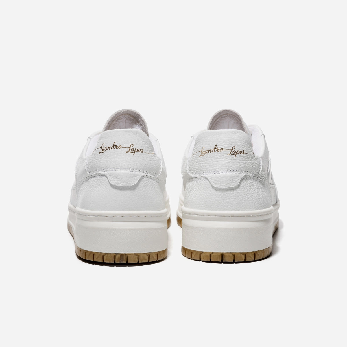 Low Top - Tony - White-Gold Valentinstag Sneaker