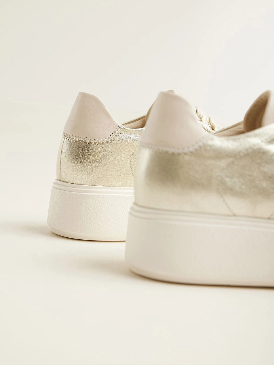 Sneaker Onygo ELISE WING SNEAKER GOLD METALLIC SHINY