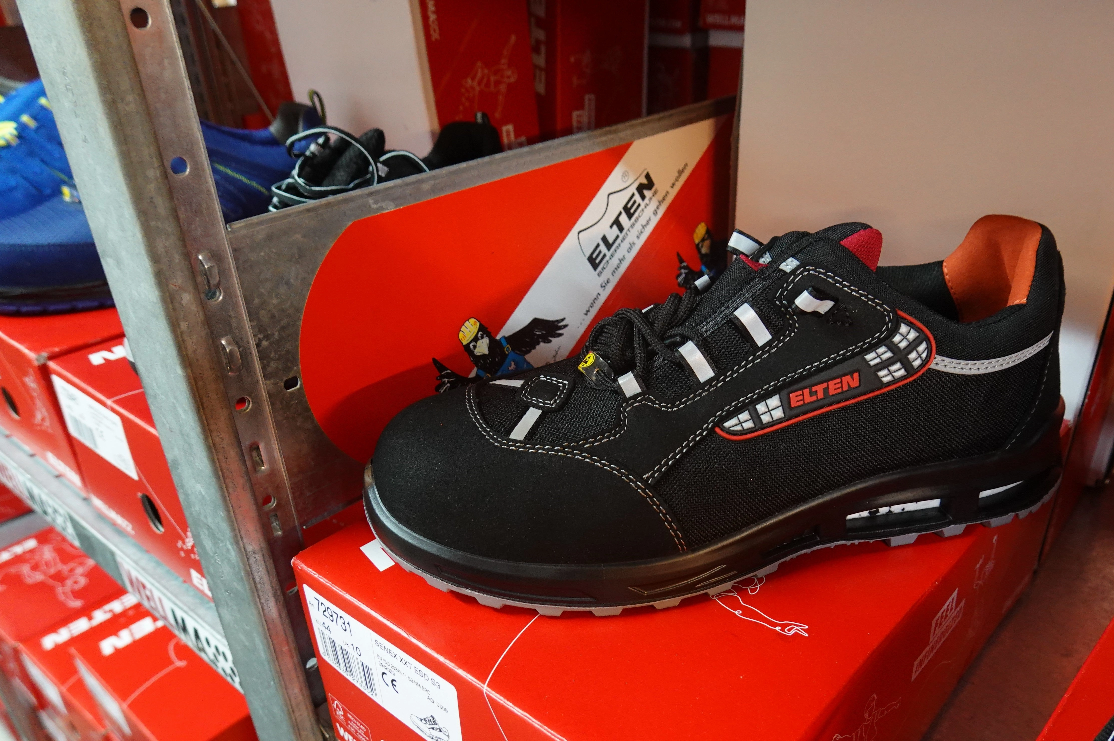 ELTEN 729731 SENEX leichter Sicherheitshalbschuh Wellmaxx weit breit leicht S3 Kunststoffkappe Lavoro Sicherheitsschuhe Highway E17