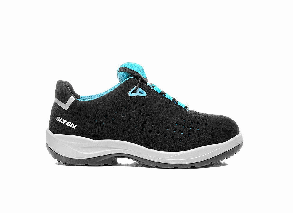 Betula Sicherheitsschuhe S3 ELTEN 74811 Damen Sicherheitsschuhe Lady aqua Low ESD S1P sportlich elastisch