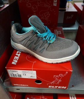 Dachdecker Sicherheitsschuhe S3 ELTEN Maddie Damen-Sicherheitsschuh 749501 sportliches WELLMAXX Modell