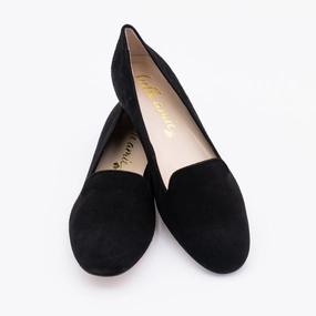 Brown Loafers With Heel NERO PURE