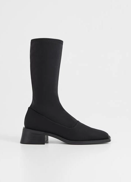 Vagabond Stiefel Blanca schwarz Stiefel Umgeklappt