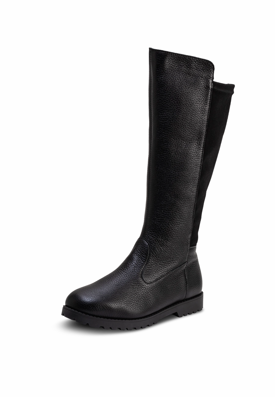 traumhafter Stiefel Hirschleder Overknee Stiefel Rutschen