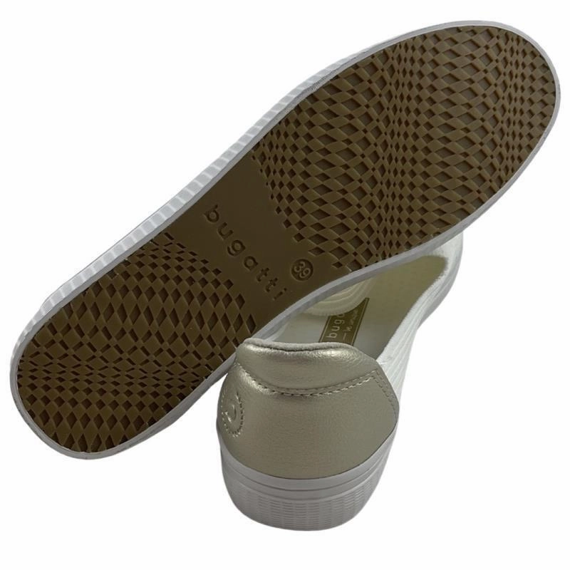 Bugatti Damen Slipper 431-A7960-6950 Wei Party High Heels