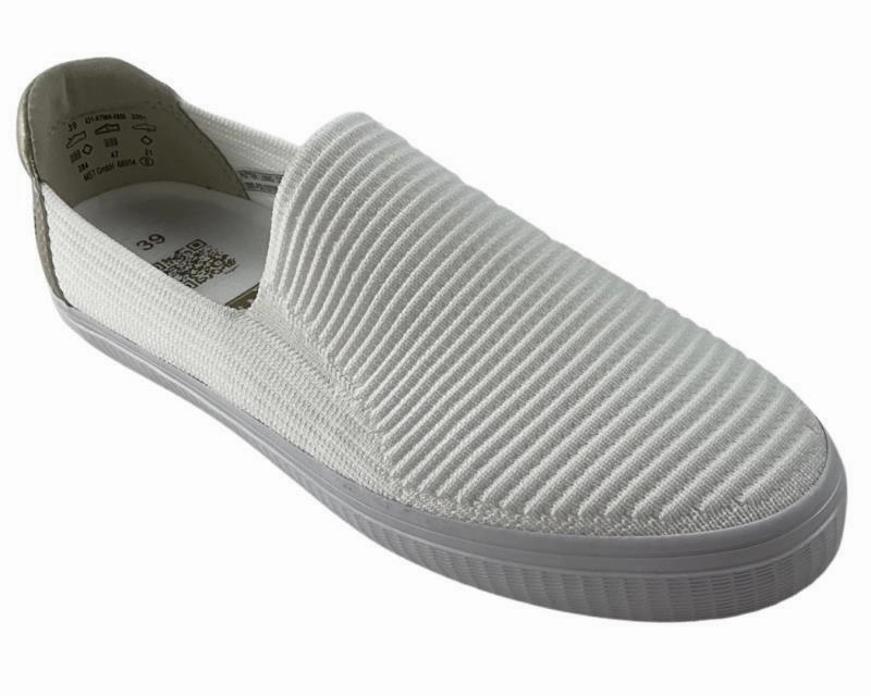 Bugatti Damen Slipper 431-A7960-6950 Wei High Heels 18 Cm