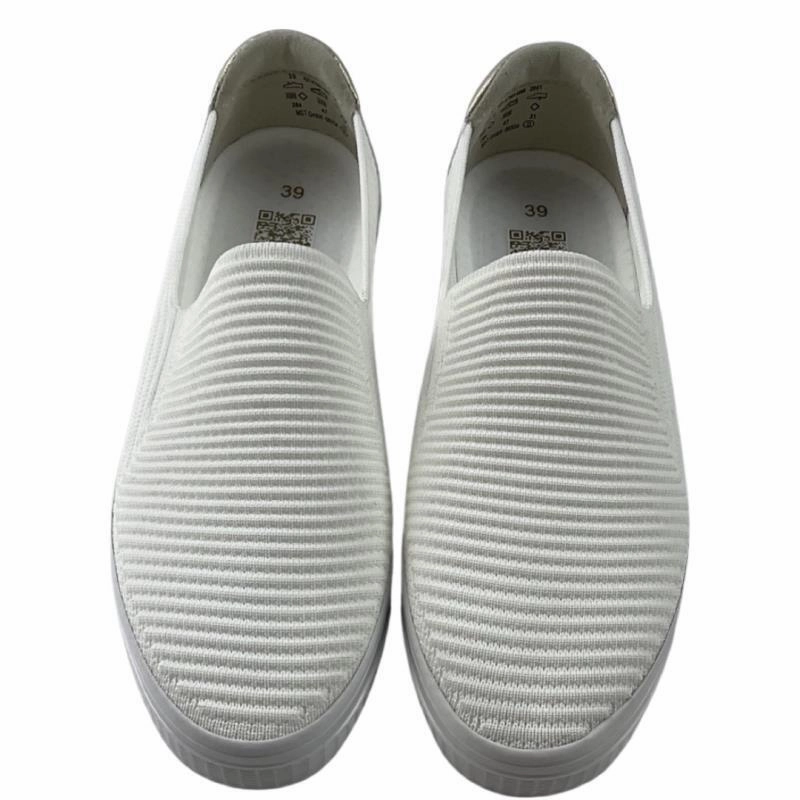 Bugatti Damen Slipper 431-A7960-6950 Wei High Heels 1920s