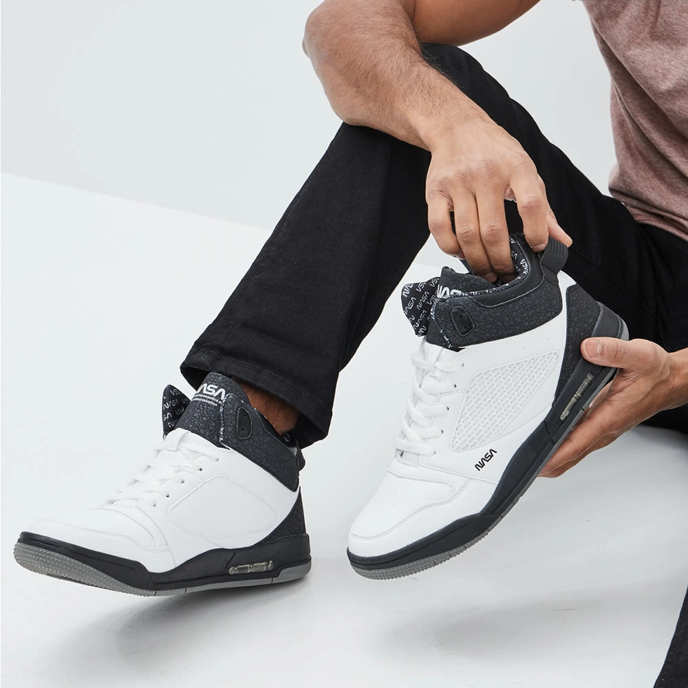 Sneaker Vulc Snr 09 Nasa Schuhe Sneakers Turnschuhe High-Cut Wei