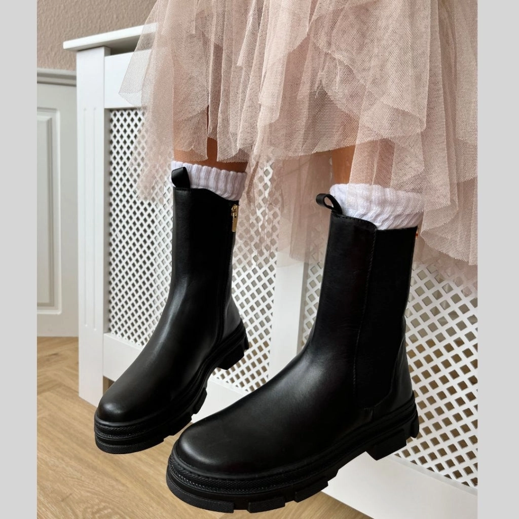 EVERYWHERE GIRL - BLACK Marc Art Of Walking Stiefel