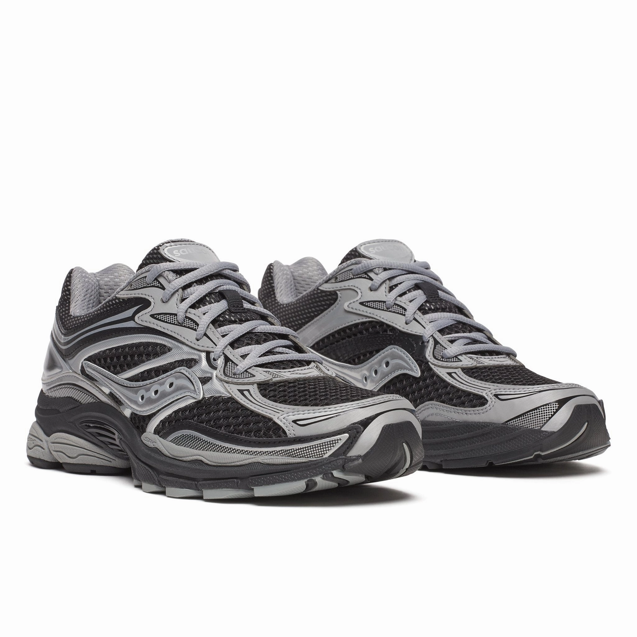 Saucony ProGrid Omni 9 Black Silver Madeleine Schuhe Sneaker