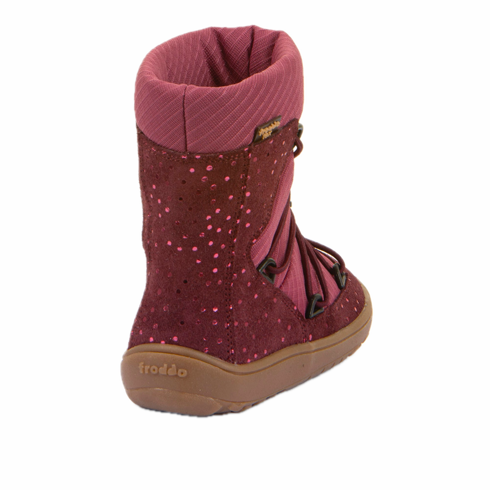 Froddo Stiefel - BAREFOOT TEX TRACK WOOL Bordeaux   Buffalo Snowboot Winterstiefel