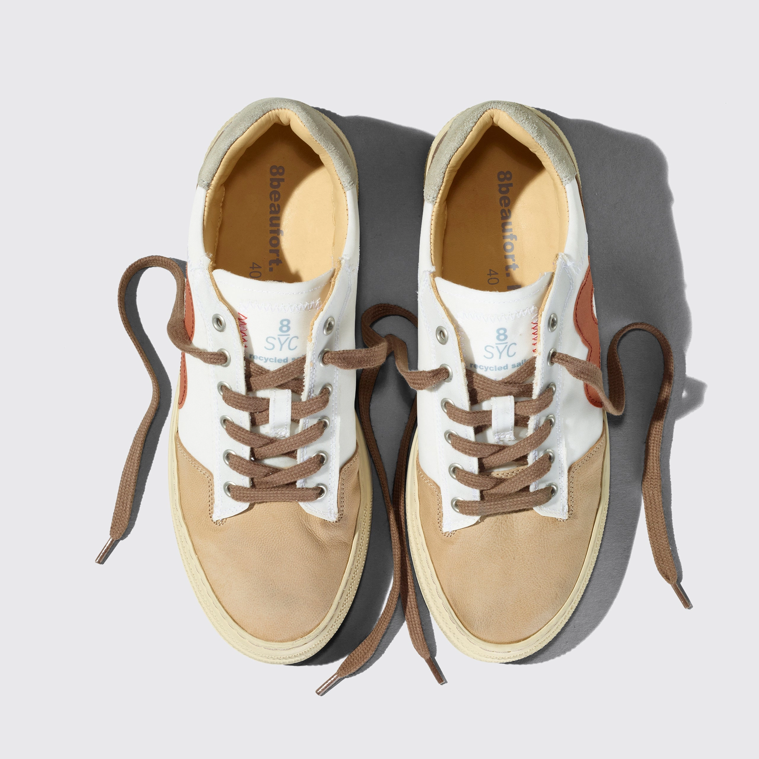 Orkney Island Damen - rusty Sneaker Leo-print