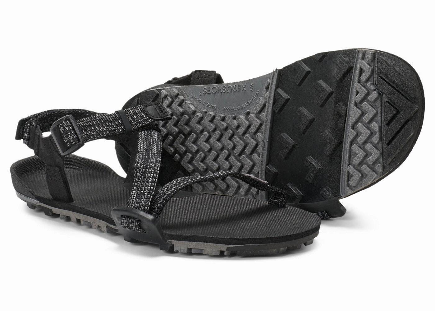 Sandalen Mit Verstellbaren Riemen Xero Shoes Z-Trail EV Sandale (Damen) - multi black