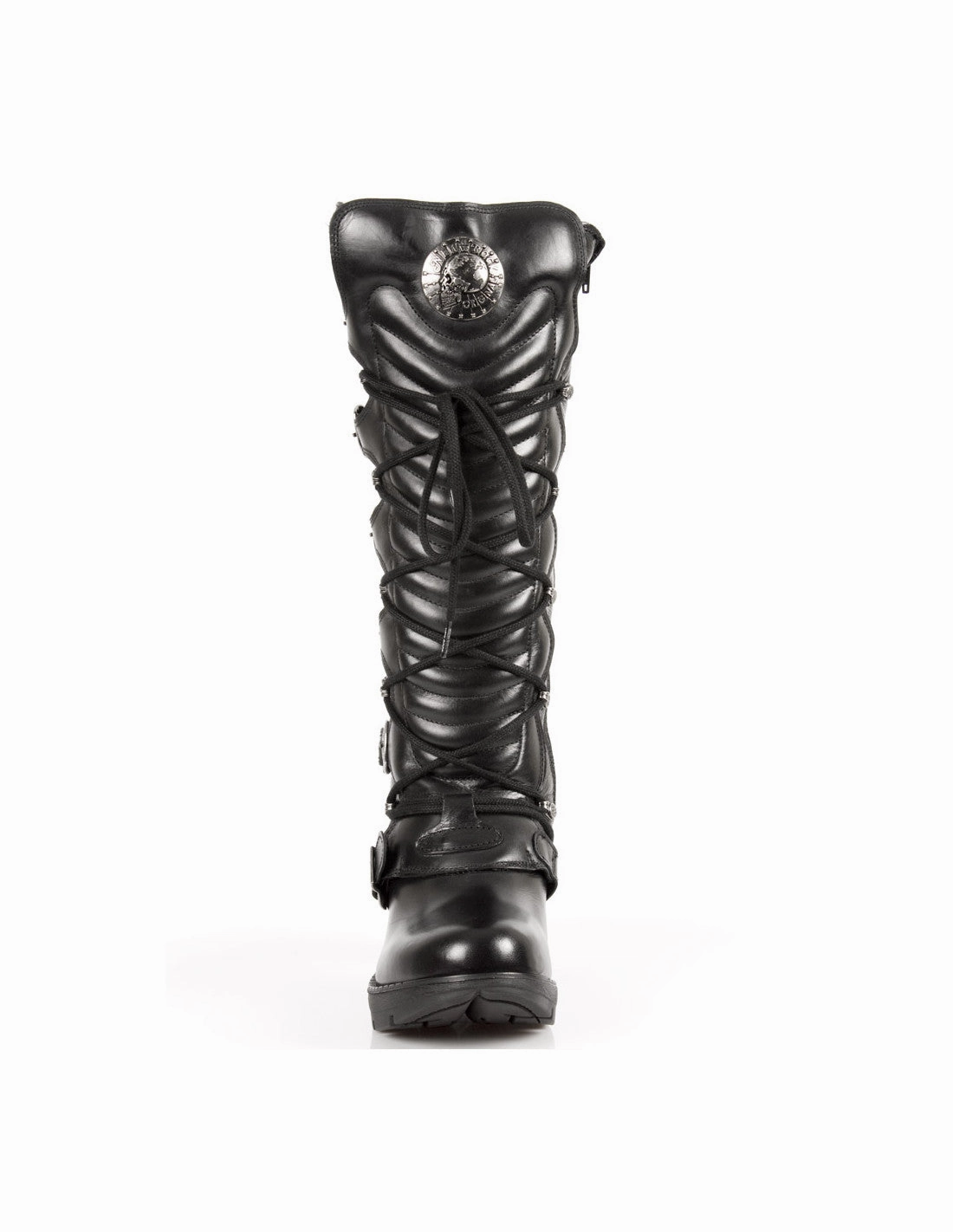 St. Ingbert Stiefel Wanderung New Rock Schuhe Damen- Stiefel Boots Schuhe Gothic M.TR004-S1 Schnallen