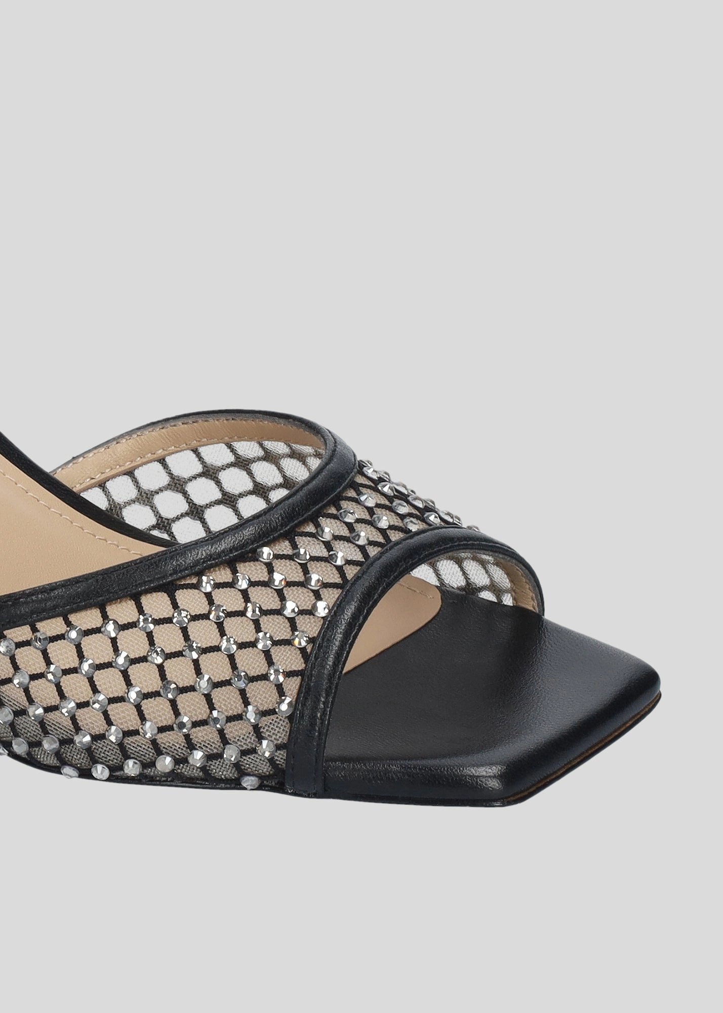 Best Insoles For High Heels GRACE HIGH SANDAL SPARKLE BLACK