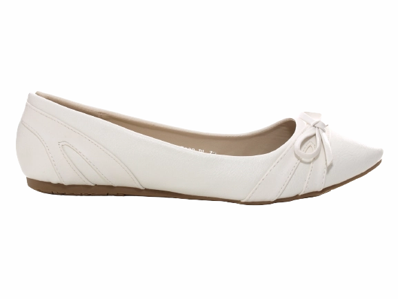 Penny Loafers Street Style Damen Slipper Halbschuhe Ballerina Loafer Mokassins Slip On Flats Freizeit White # 5998