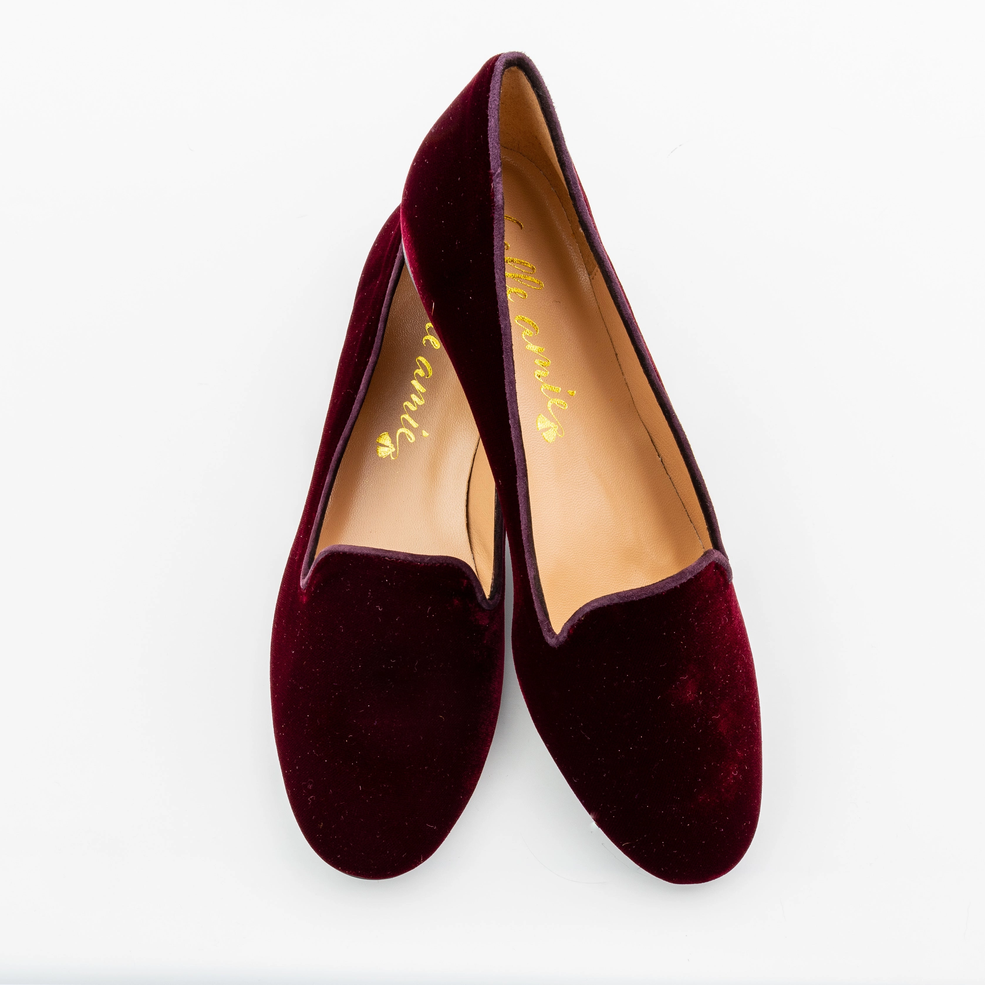 SAMTLOAFER BORDEAUX Suede Tassel Loafers