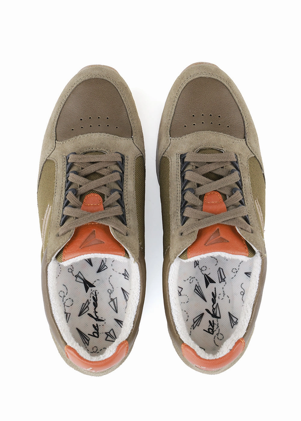 Plateau Sneaker Leo Print be free Sneaker - Prem Low-Cut