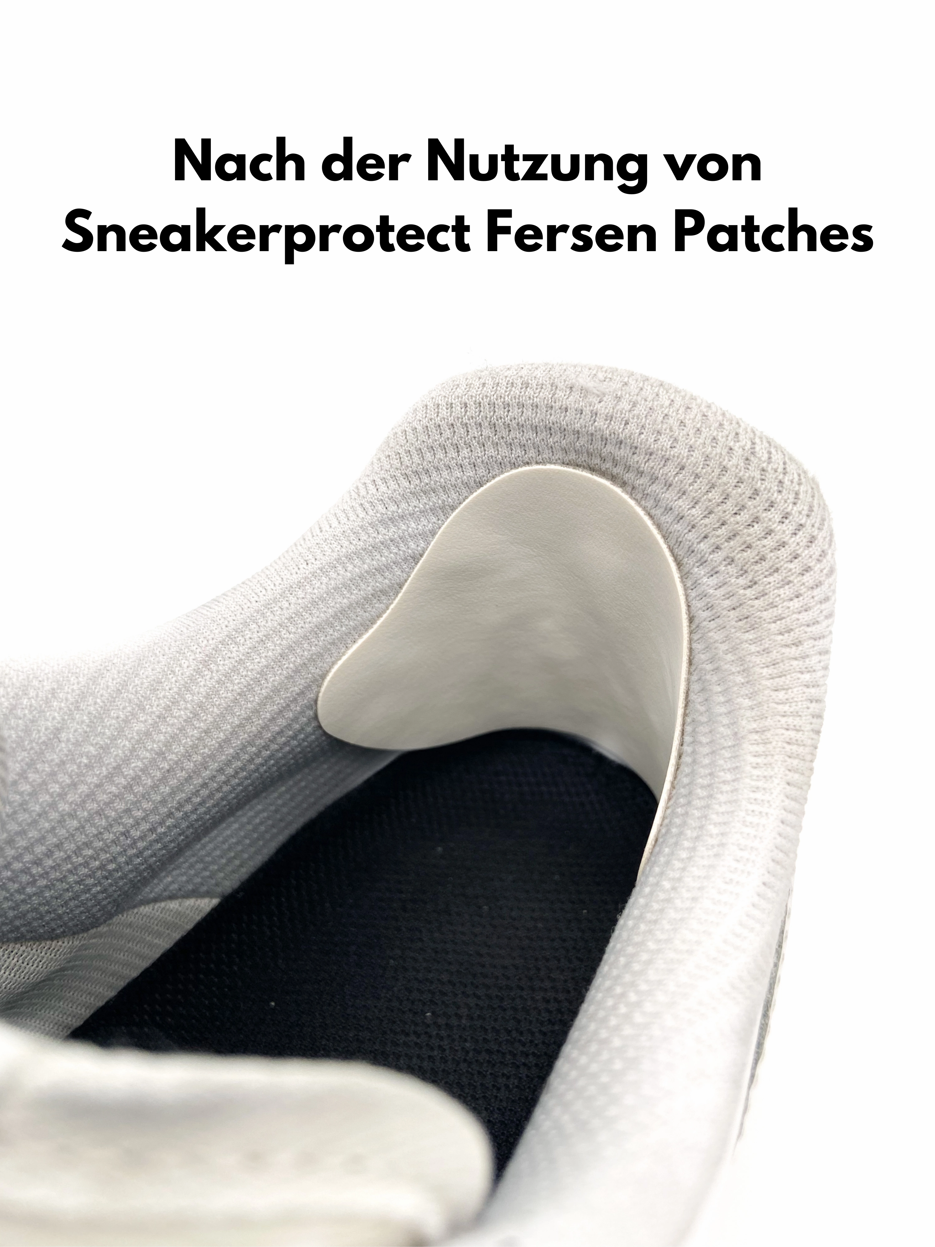 Sneaker Geox Fersenschutz Aufkleber fr Sneaker  Heel Protector Patch zur Fersenloch Reparatur  Anti-Loch Schutz fr Schuhe & Socken  2er Pack