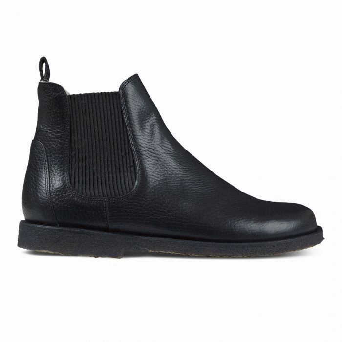Angulus - Chelsea Boots gefttert Schwarz Mens Chelsea Boots