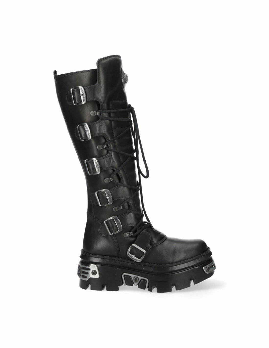 Legero Schuhe Stiefel New Rock Schuhe High Boots 272 Stiefel Gothic Echtleder Schwarz