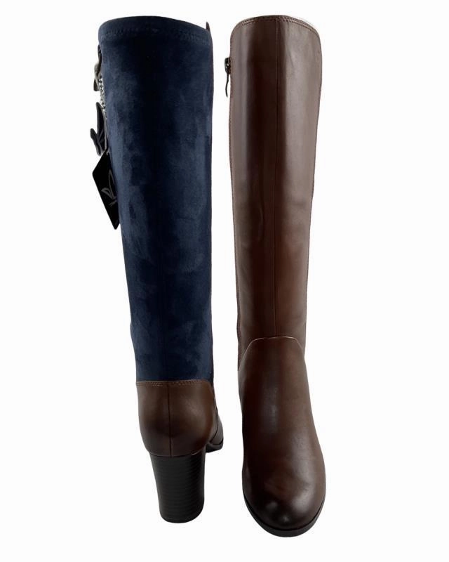 Caprice Damen Stiefel 9-25519-41 387 Cognac/Ocean Emp Stiefel