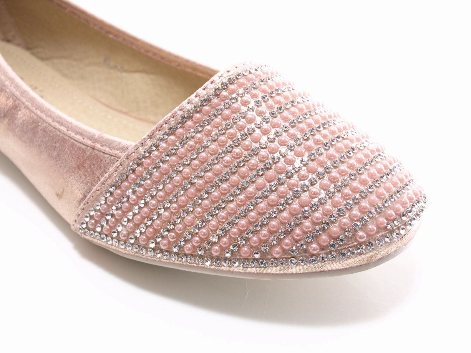 Damen Slipper Keilabsatz Ballerina Loafer Mokassins Slip On Flats Freizeit Pink # 1 Paris Texas Loafers