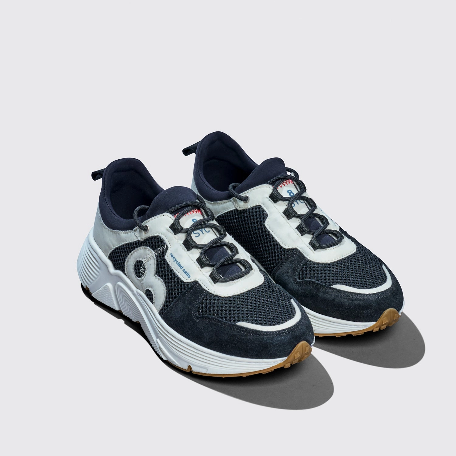 El HIERRO ISLAND Herren Sneaker - cloudy Weißer Sneaker