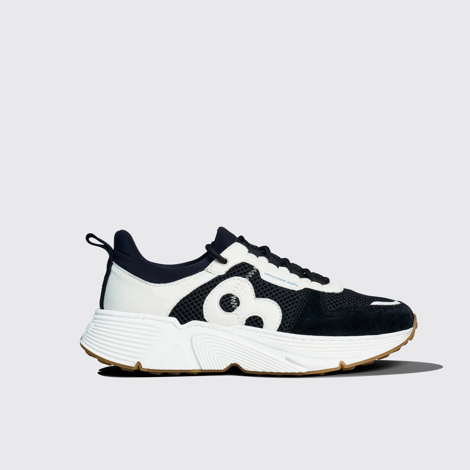 El HIERRO ISLAND Herren Sneaker - cloudy Sneaker Schwarz Lack