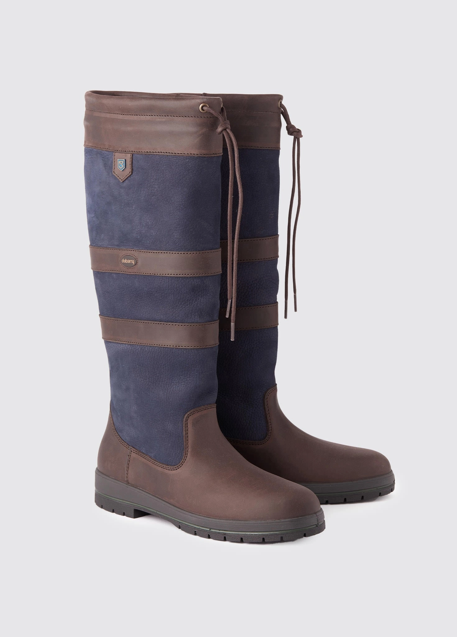 Stiefel Mit Riemchen Galway Damen Outdoor-Stiefel - Navy/Brown