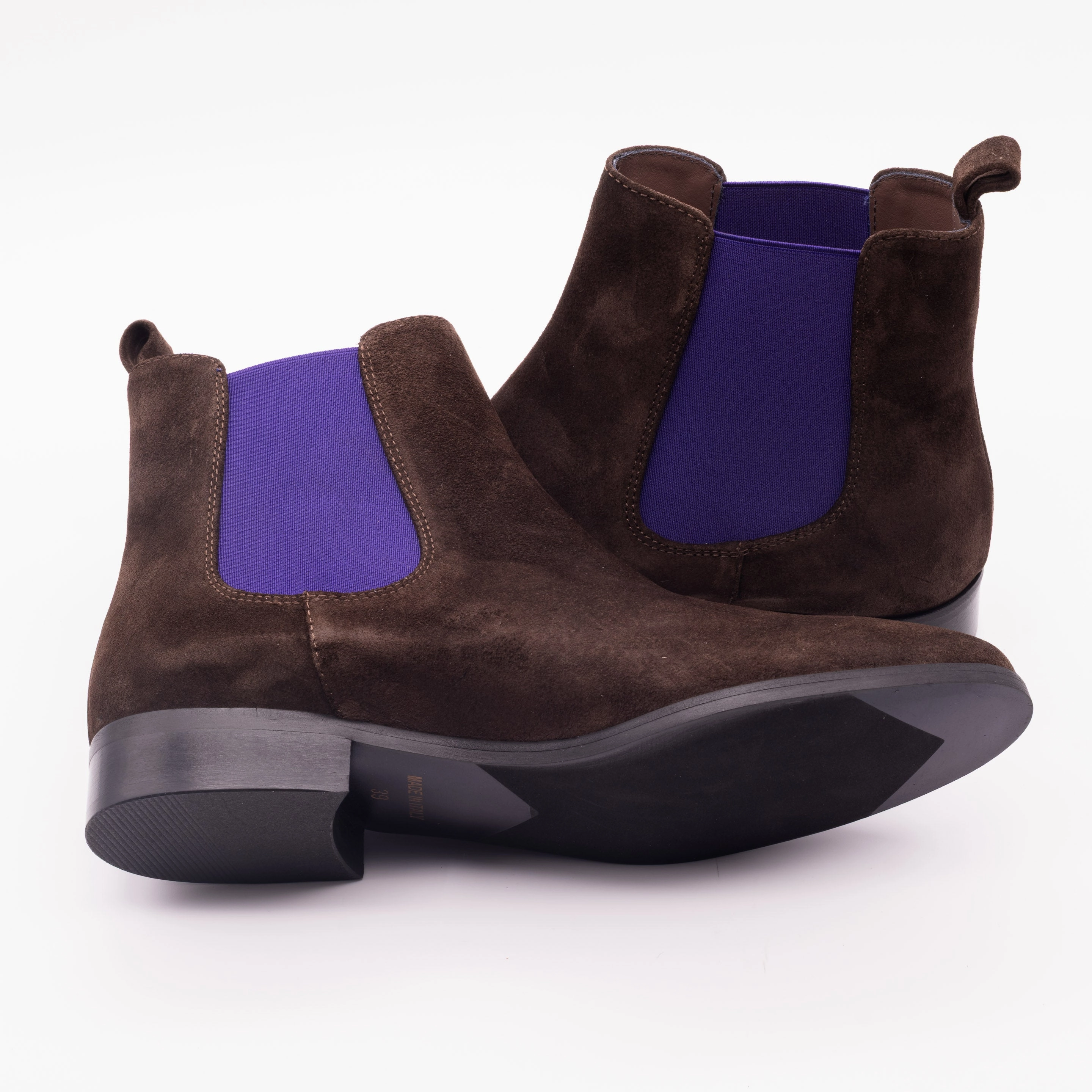 Fox Ebano - Purpur Pajar Chelsea Boots