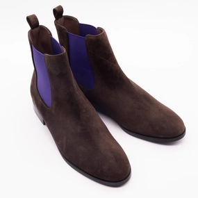 Chelsea Boots Vs Ankle Boots Fox Ebano - Purpur