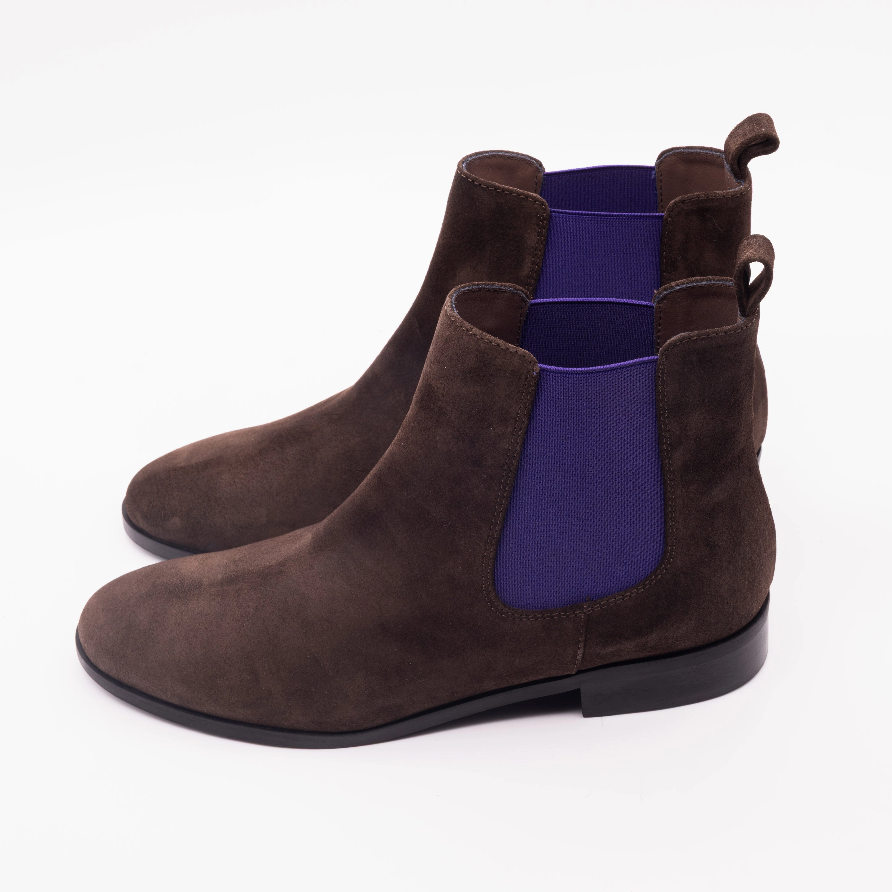 Expensive Chelsea Boots Fox Ebano - Purpur