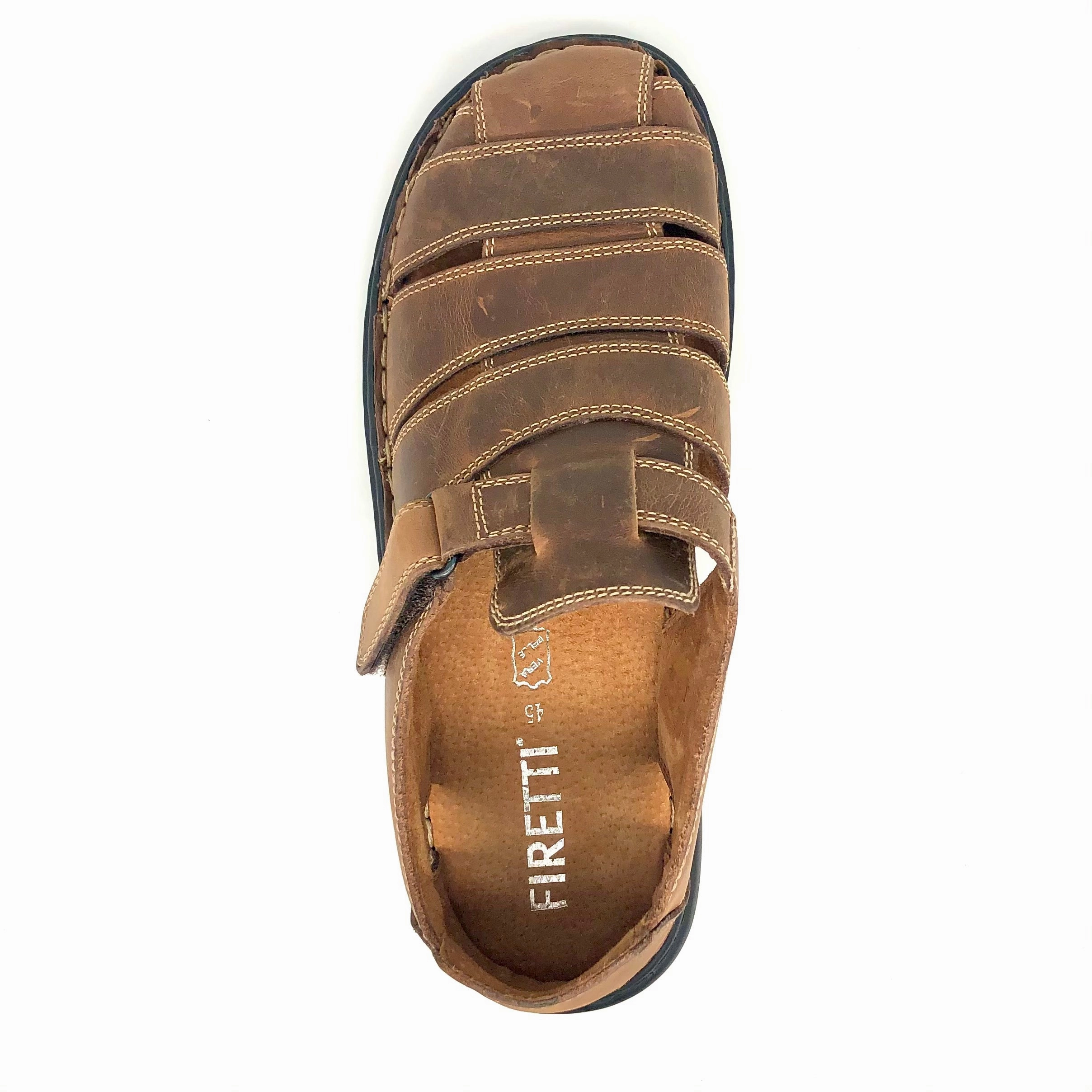 Kinder Sandalen Herren Sandale Braun von Turm 8467