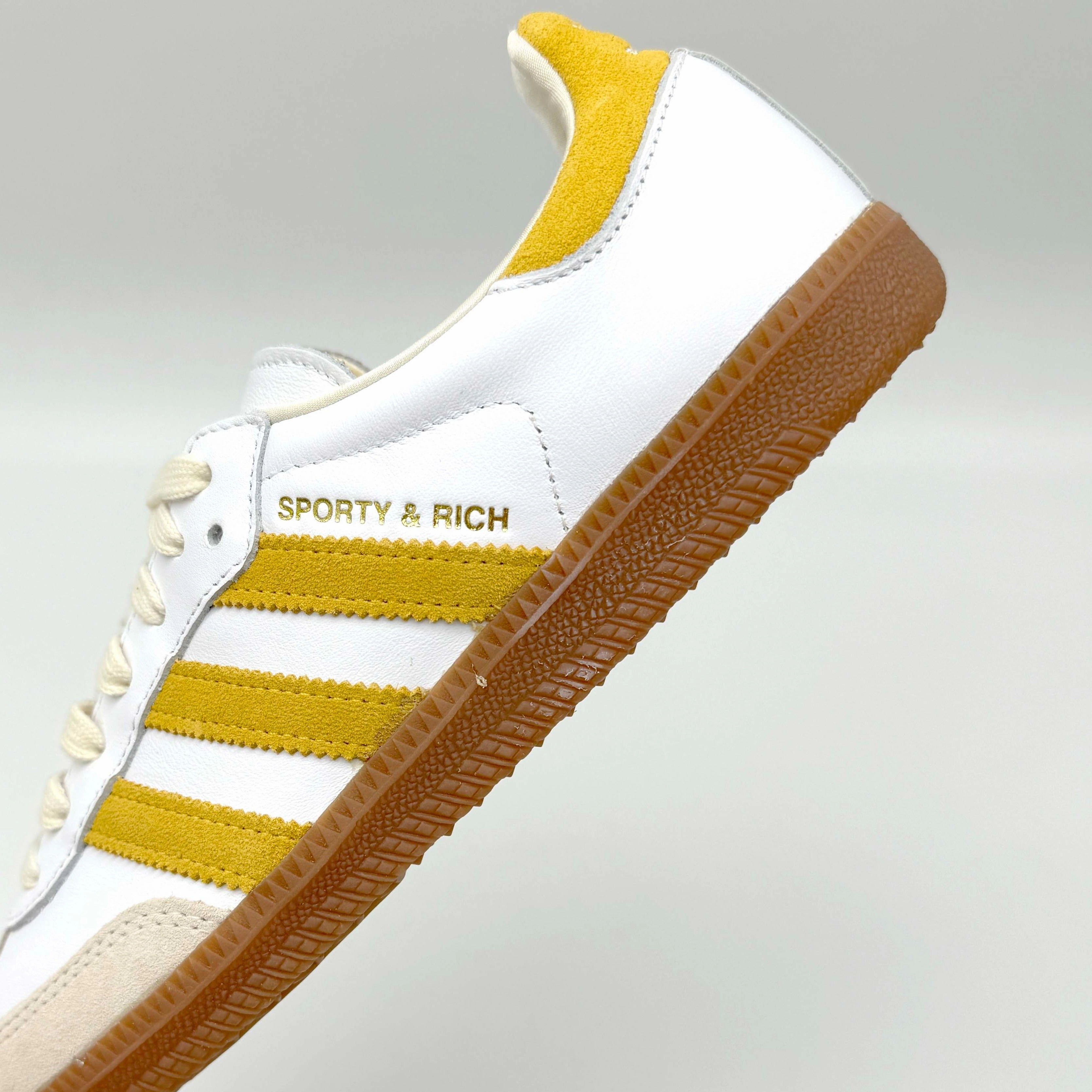 N Sneaker adidas Samba Sporty & Rich White Bold Gold