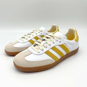 adidas Samba Sporty & Rich White Bold Gold Wasserdicht Winter Sneaker