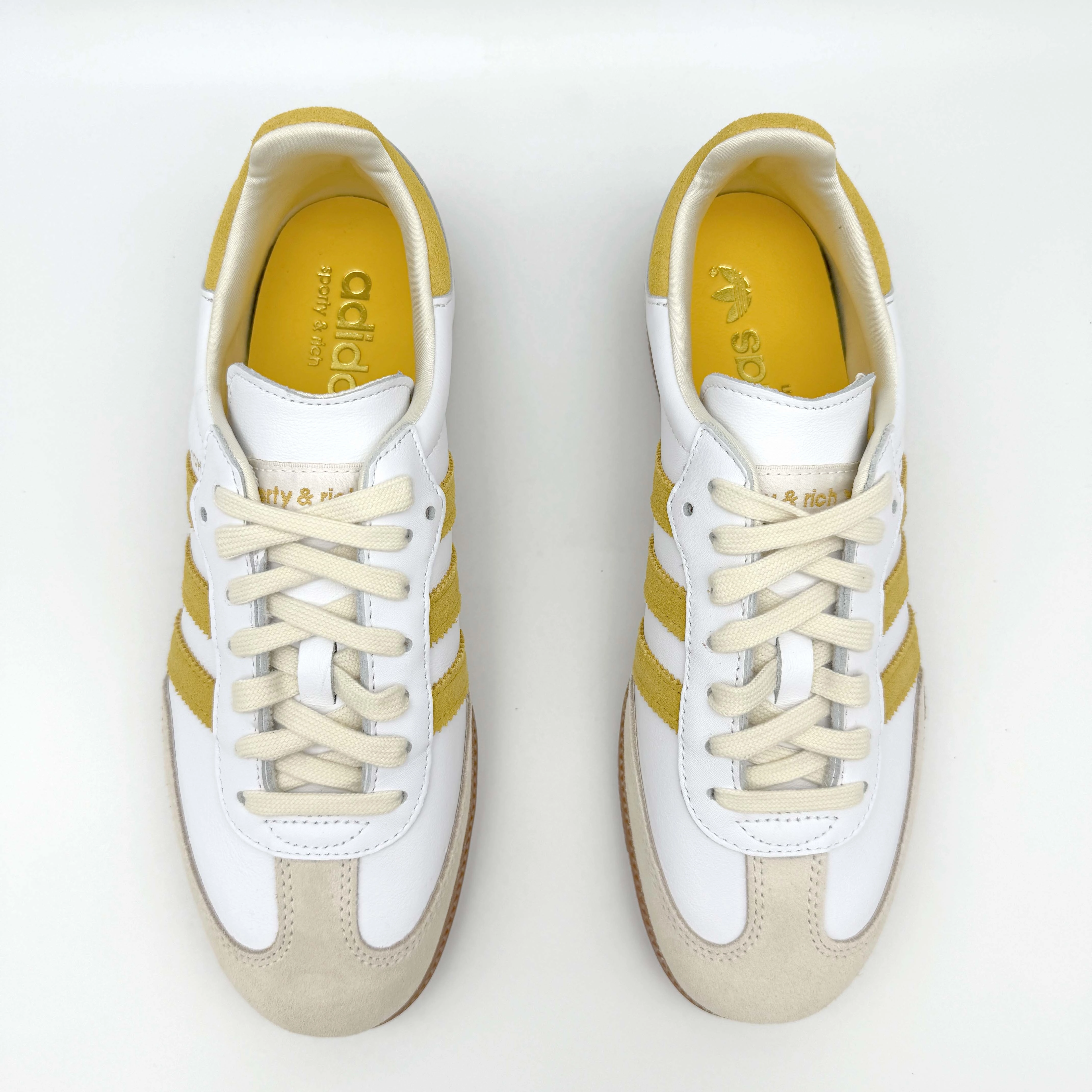 Sneaker Palietten adidas Samba Sporty & Rich White Bold Gold