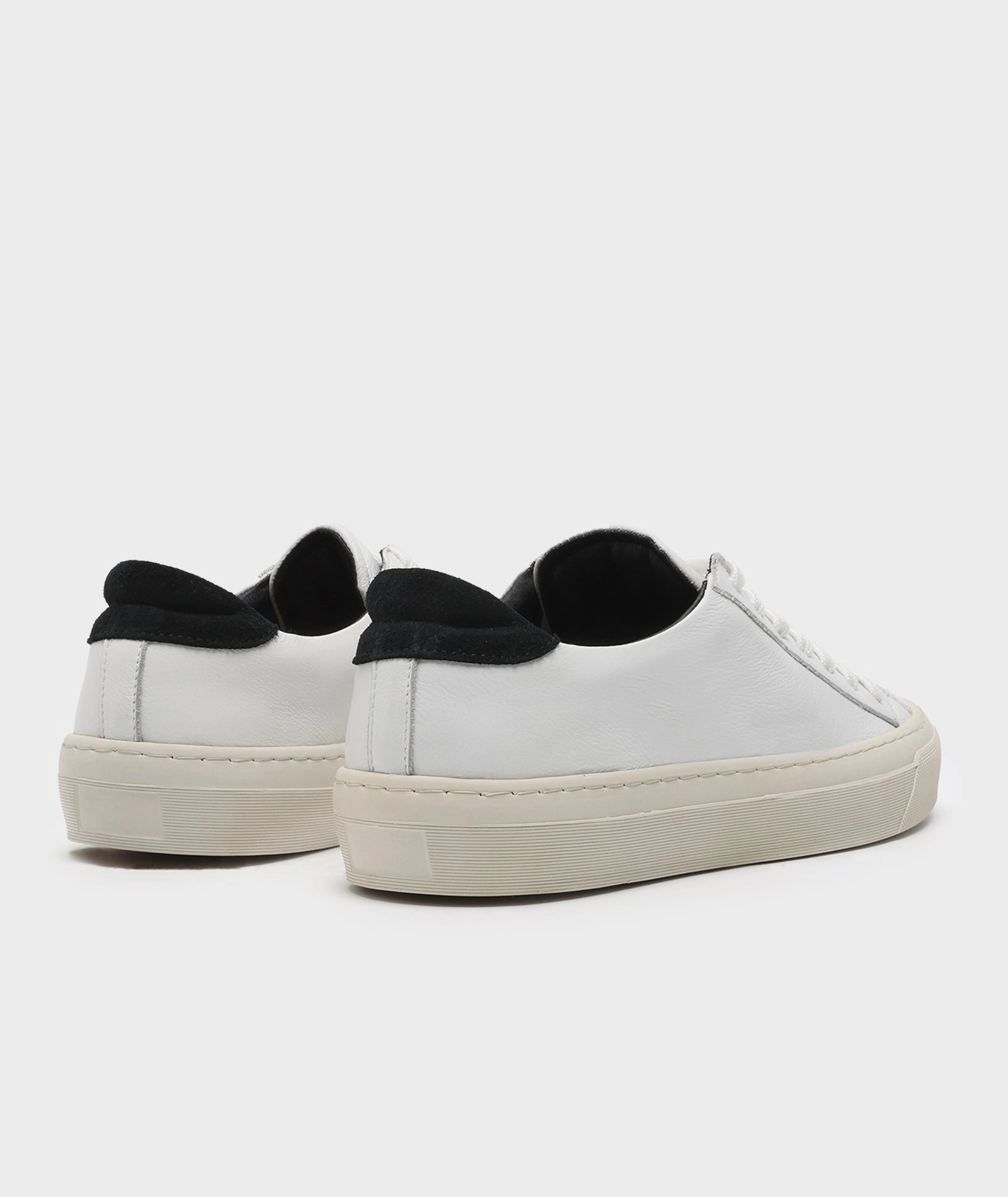 Kit - White / Black Leather On Sneaker Cloudrift