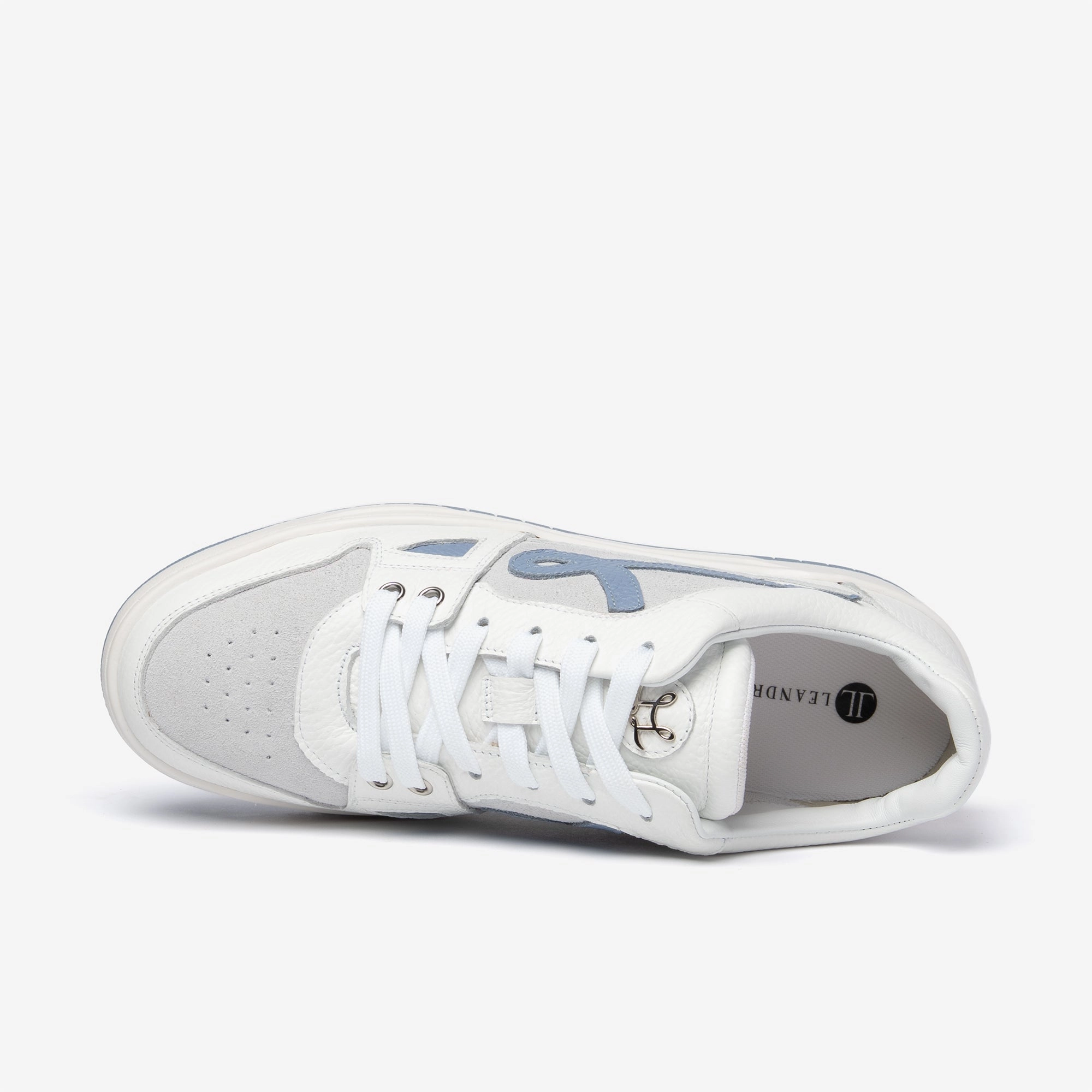 PRE ORDER - Low Top - Jaq - White Blue Sneaker Profi