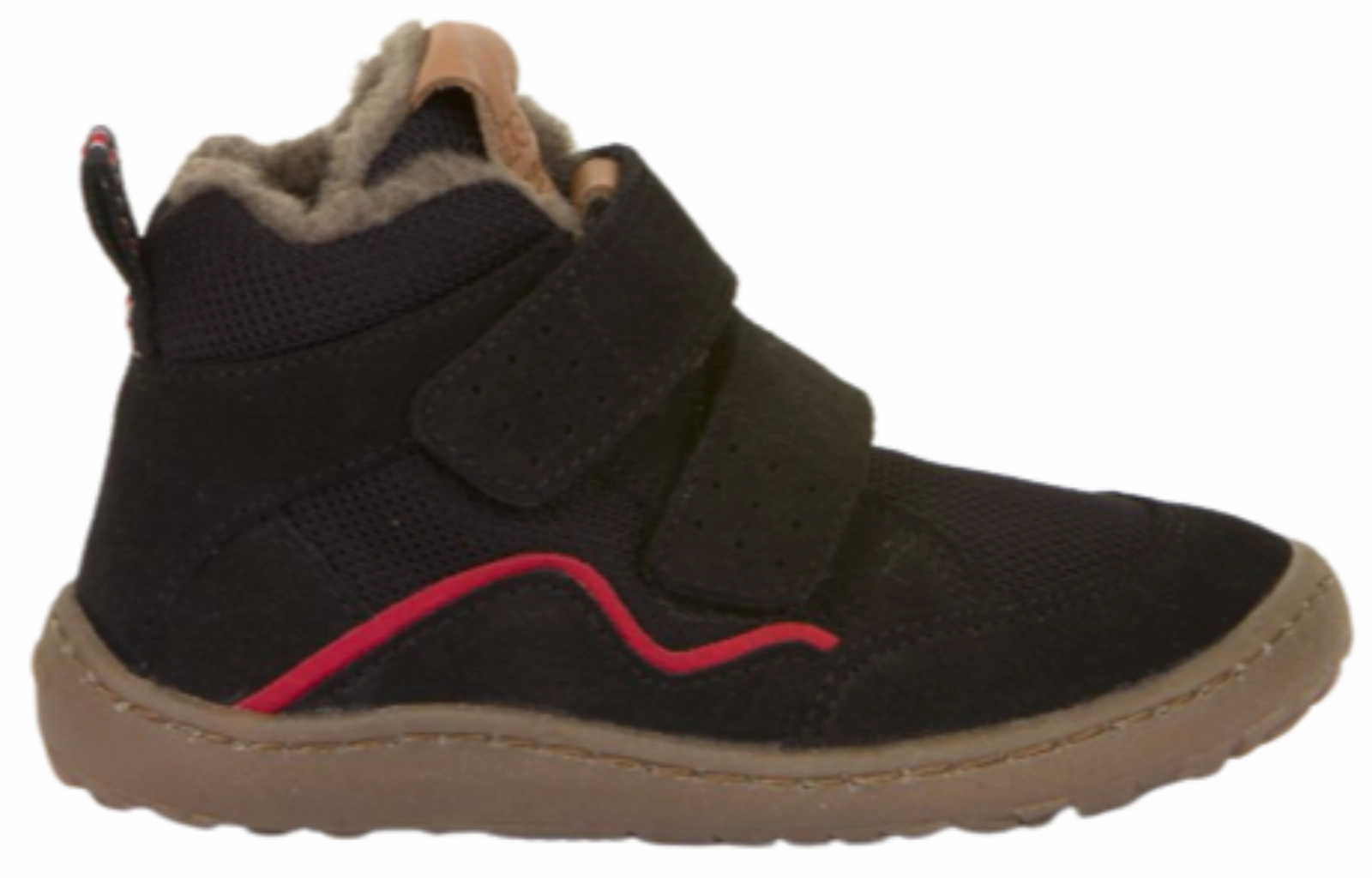 Froddo Kinder Barfu-Stiefelette Schwarz Plateau Ankle Boots Klobig