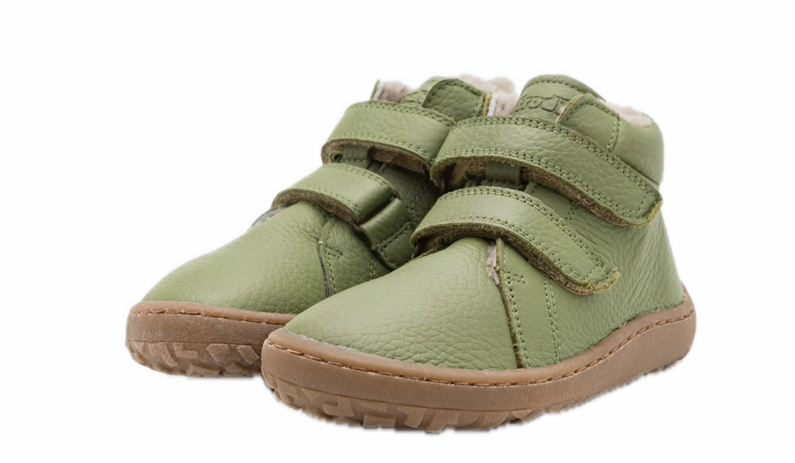 Hot Topic Ankle Boots Froddo Kinder Stiefeletten - BAREFOOT WINTER FURRY Olive