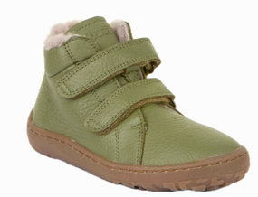 Ankle Boots 35 5 Froddo Kinder Stiefeletten - BAREFOOT WINTER FURRY Olive