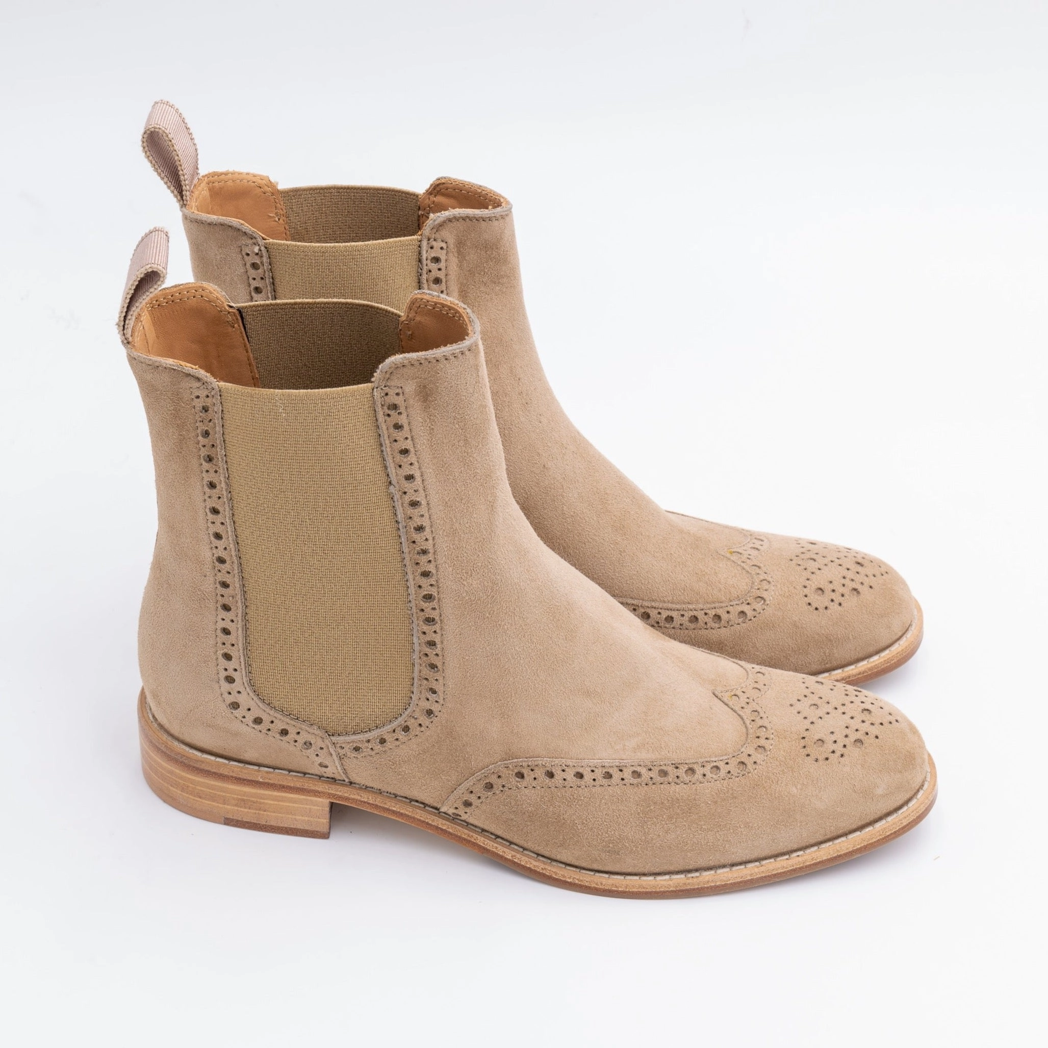 Muck Boot Ankle Boots Chelsea Budapester Creme