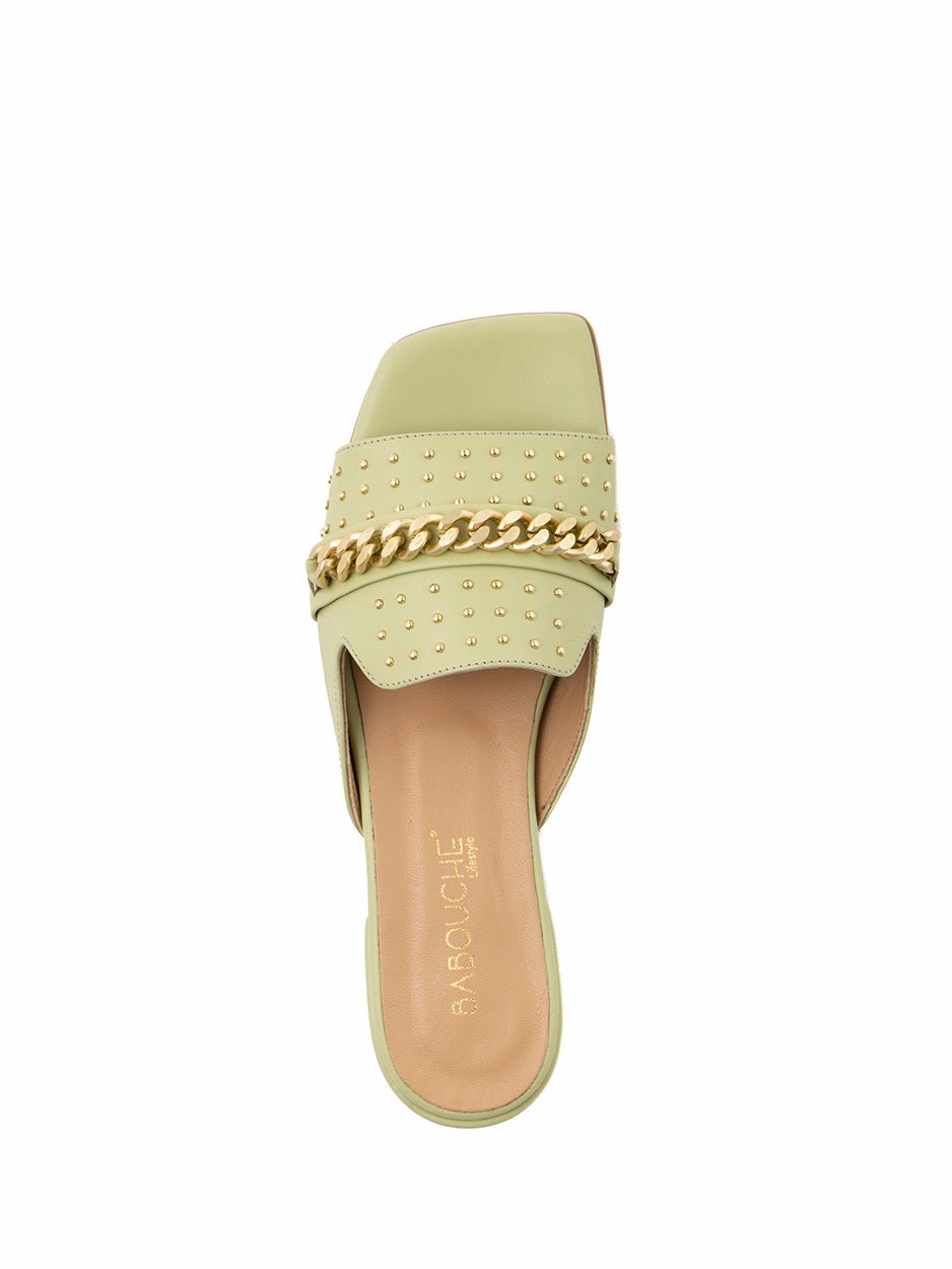 Summer | Slipper Avocado Via Vai Plateau Sandalen