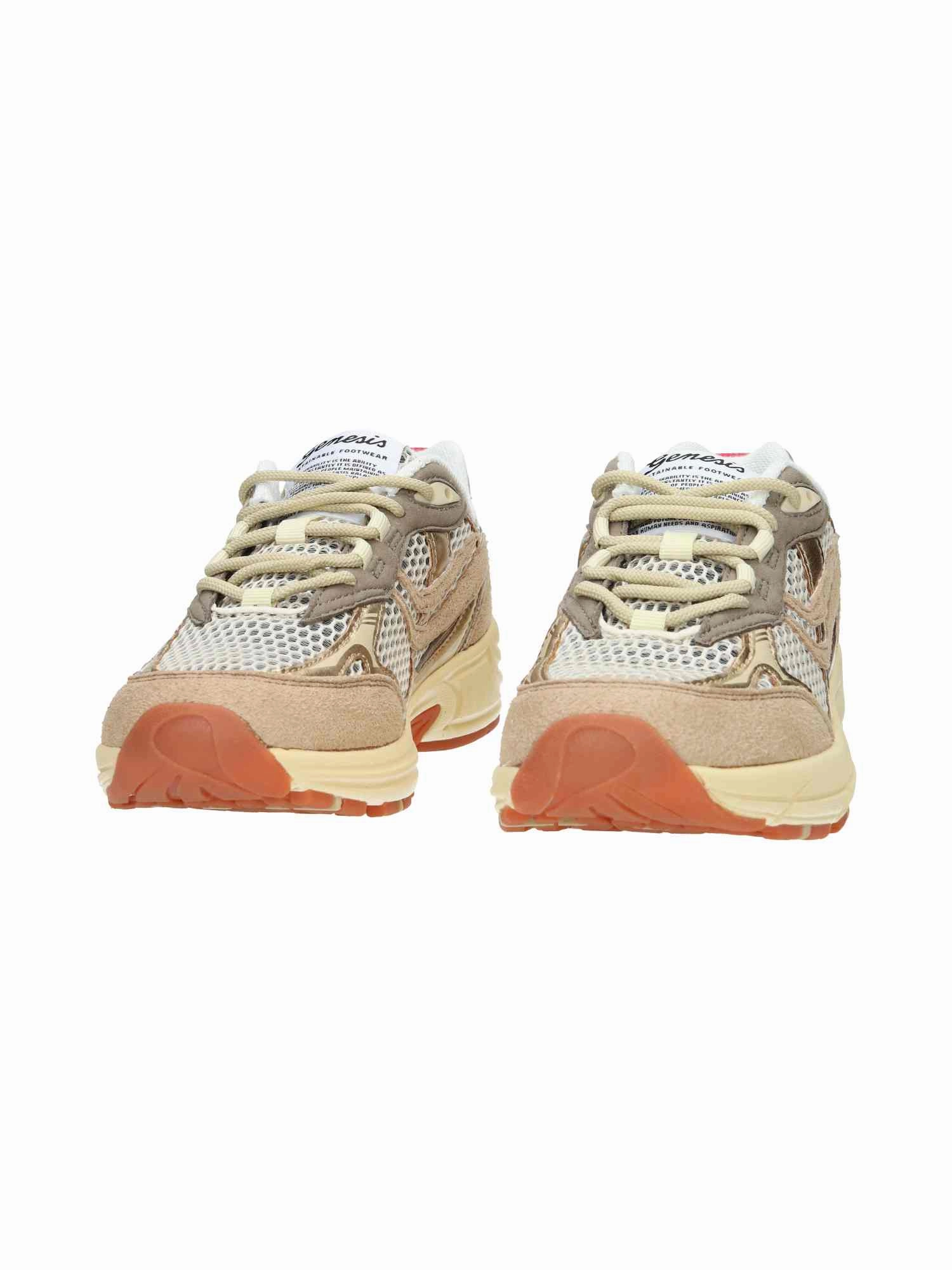 Sneaker Sportswear '1 '07' G-Eco`99 Metallic Serial khaki/gold/beige